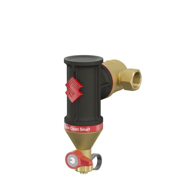 Flamco Clean Smart Vuilafscheider verticaal/horizontaal 22mm klem 30022
