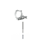 Burgerhout Easysafe muurbeugel PP 80mm wit 400452203