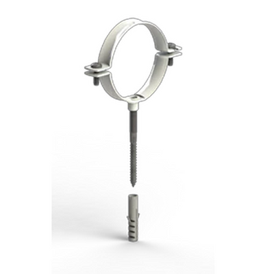 Cox Geelen Aluminium bevestigingsbeugel 100mm wit CABMAA600 | CVketel.nl