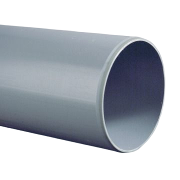 Dyka PVC-U3 Buis 40x3,0mm SN4 KOMO grijs L=1m | CVketel.nl