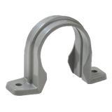 Dyka PVC Omegazadel 40mm grijs | CVketel.nl