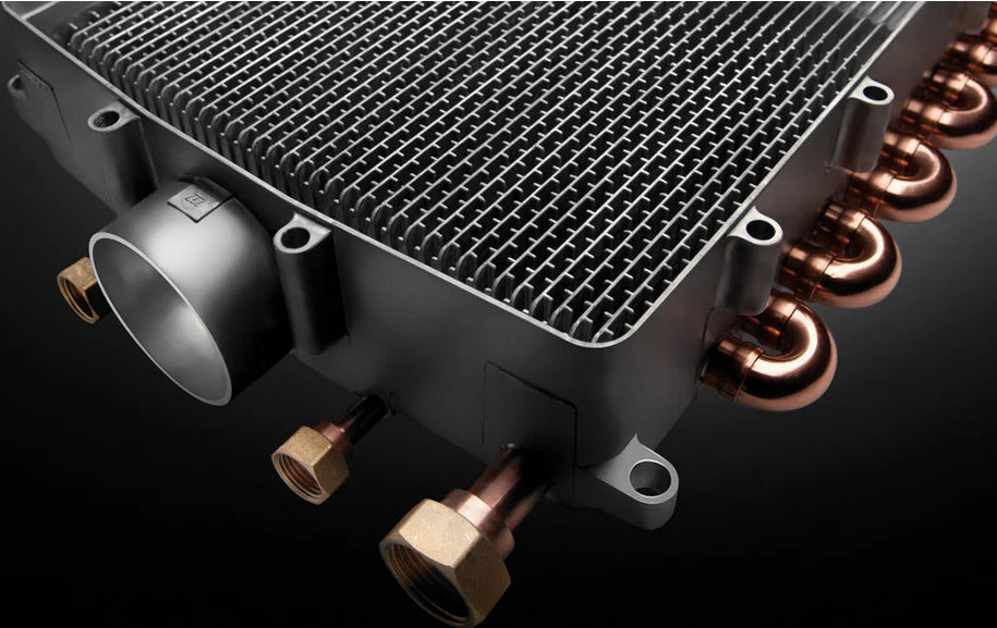 Intergas Kombi Kompakt HRE 24/18 5,4 - 17,8 kW CW3 60/100mm 042628 Warmtewisselaar | CVketel.nl