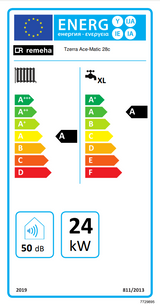Remeha Tzerra Ace-Matic 28c CW4 7814160 Energielabel ✔13,4 liter/min bij 40°C ✔23,2kW vermogen ✔Gratis verzending NL ✔Bezorging los materiaal alleen bij orderwaarde van €830 incl. btw | CVketel.nl